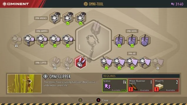 Omni-Clipper requirements