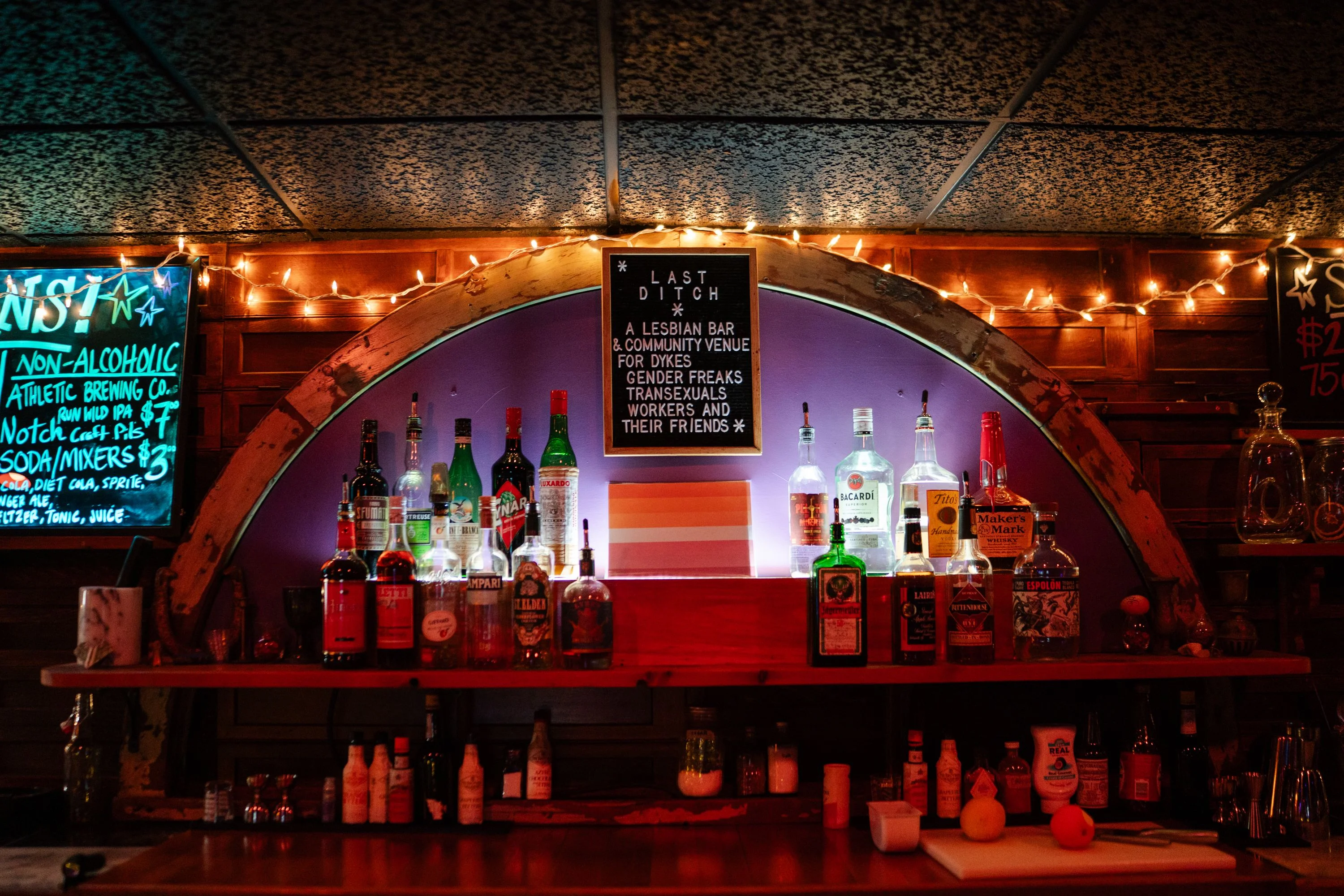 Mask Mandates Prompt Drama in Lesbian Bar Scene